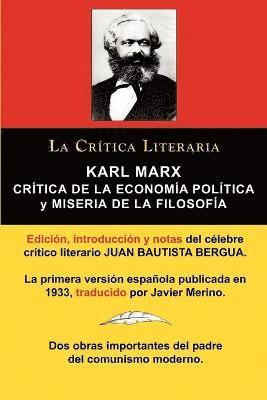 Karl Marx, Juan Bautista Bergua - Karl Marx, Häftad
