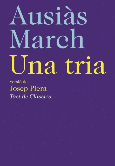Ausias March - Una tria, E-bok