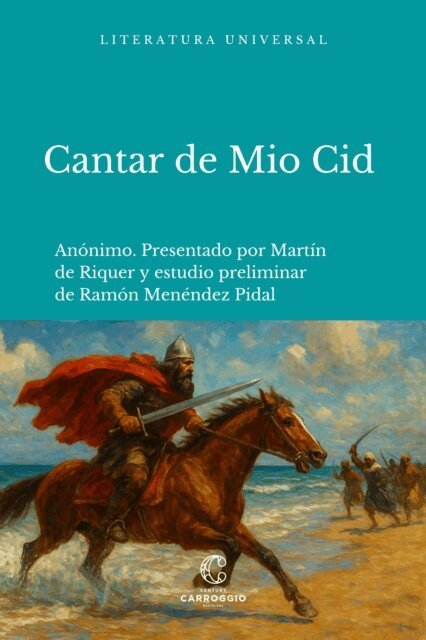 Anonimo - Cantar de Mio Cid, E-bok
