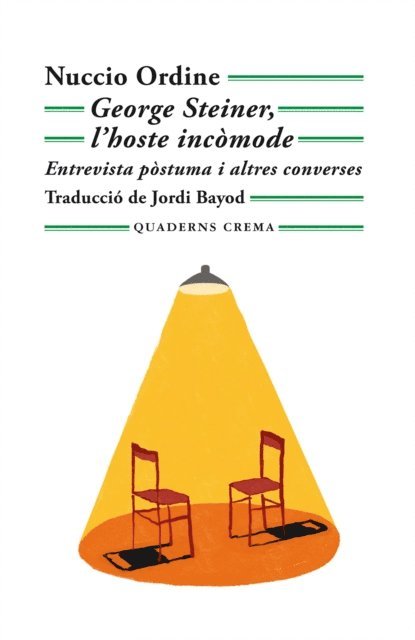 George Steiner, Nuccio Ordine - George Steiner, l'hoste incòmode, E-bok
