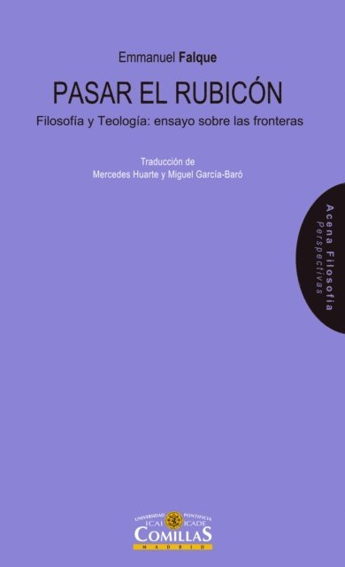 Emmanuel Falque - Pasar el Rubicón, E-bok
