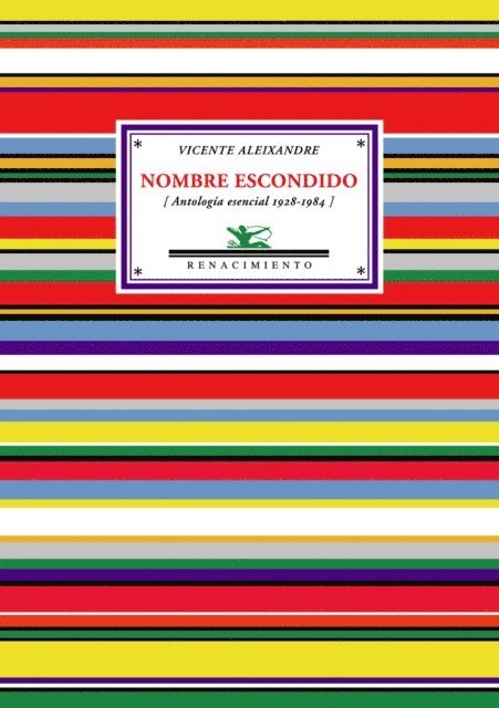 Vicente Aleixandre - Nombre escondido, E-bok