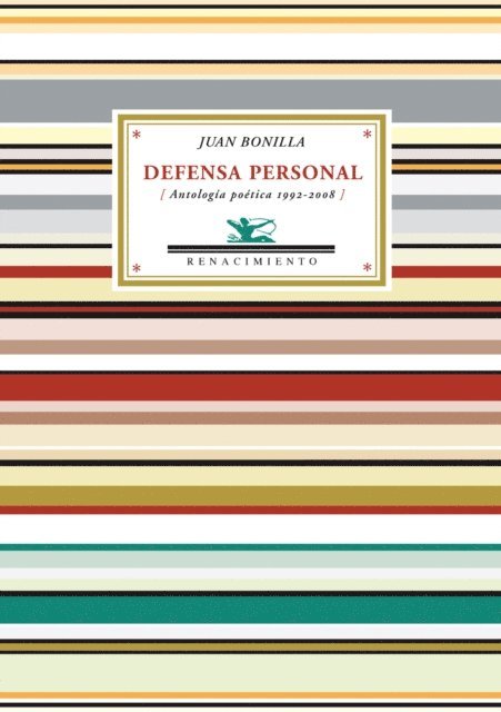 Juan Bonilla - Defensa personal, E-bok