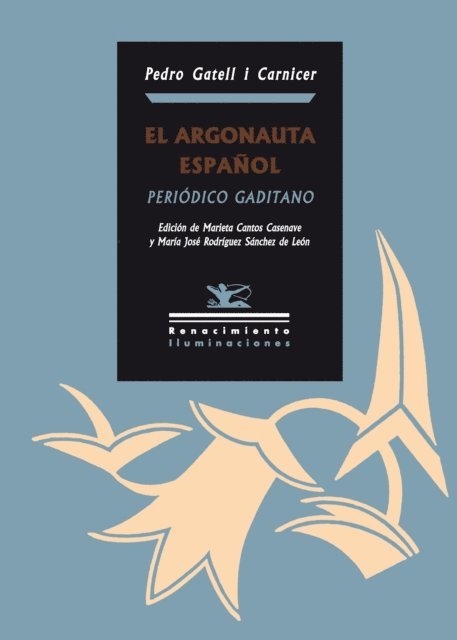 Marieta Cantos Casenave, Pedro Gatell i Carnicer, Maria Jose Rodriguez Sanchez de Leon, Marieta Cantos Casenave - El argonauta español, E-bok