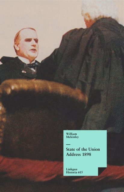 William Mackinley - State of the Union Address 1898, E-bok. Tillgänglighet: Lägg i varukorg