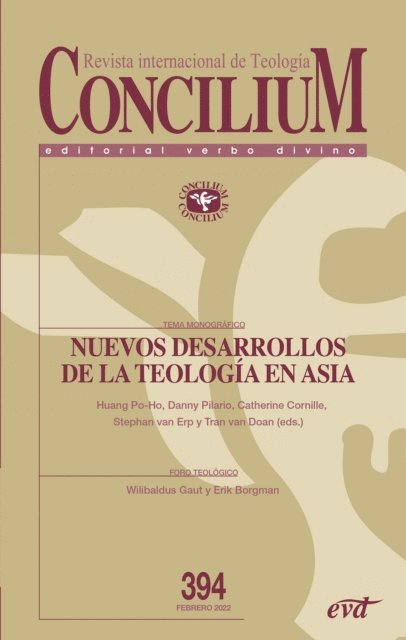 Stephan Van Erp, Tran Van Doan, Huang Po-Ho, Daniel Franklin Pilario, Catherine Cornille - Nuevos desarrollos de la teología en Asia, E-bok
