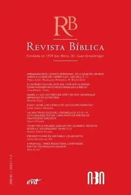 Asociación Bíblica Aba - Revista Bíblica 2023/1-2 - Año 85, Häftad. Tillgänglighet: Lägg i varukorg