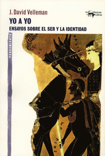 J. David Velleman - Yo a yo, E-bok
