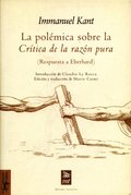 La polÃ©mica sobre la CrÃ¿tica de la razÃ³n pura
