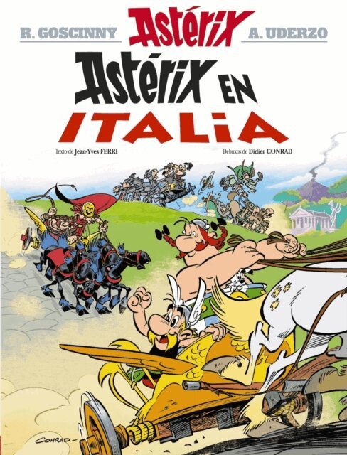 Jean-Yves Ferri, Rene Goscinny - Asterix en Italia (en galego), E-bok