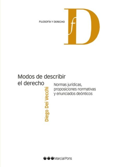 Diego Dei Vecchi - Modos de describir el Derecho, E-bok
