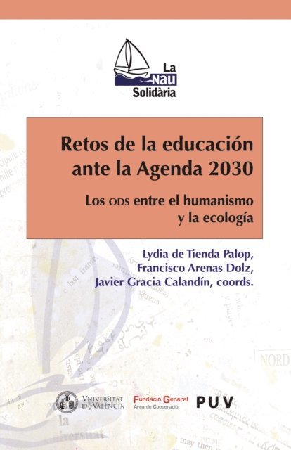 AAVV, Javier Gracia Calandin, Francisco Arenas Dolz, Lydia de Tienda Palop - Retos de la educación ante la Agenda 2030, E-bok