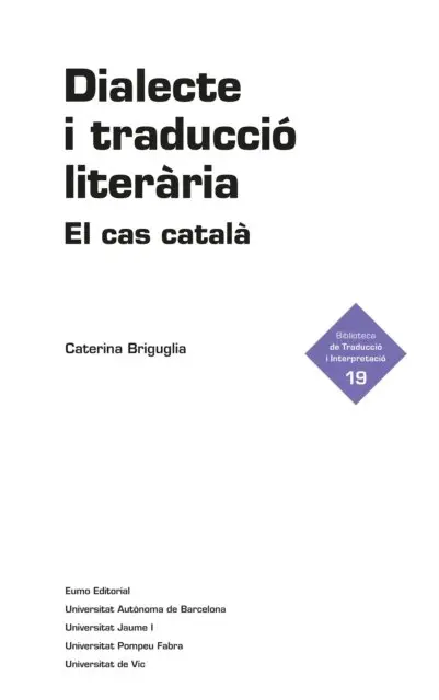 Caterina Briguglia - Dialecte i traducció literària, E-bok. Tillgänglighet: Lägg i varukorg