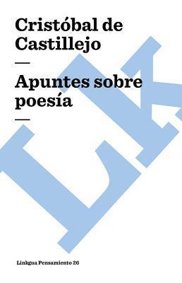 Cristóbal de Castillejo - Apuntes sobre poesía, Häftad