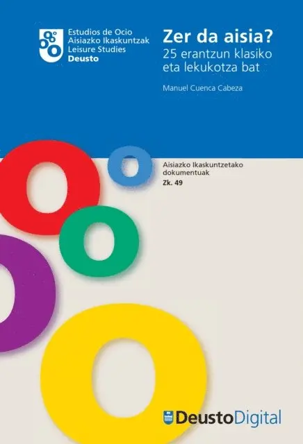 Manuel Cuenca Cabeza - Zer da aisia?, E-bok. Tillgänglighet: Lägg i varukorg