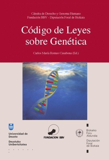 Carlos Maria Romeo Casabona - Código de leyes sobre Genética, E-bok