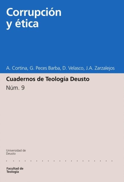 Jose Antonio Zarzalejos, Demetrio Velasco Criado, Gregorio Peces-Barba, Adela Cortina Orts - Corrupción y ética, E-bok