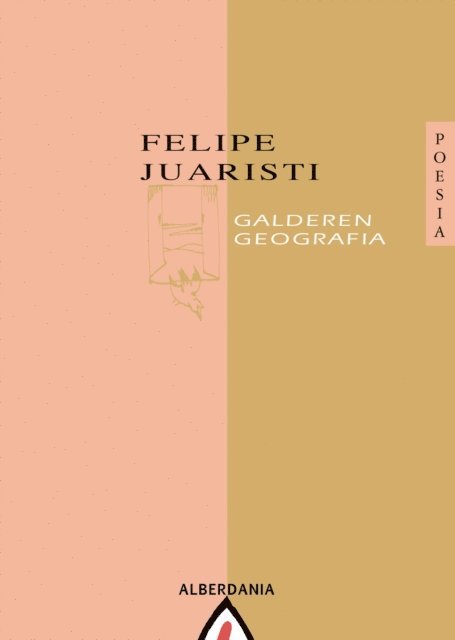 Felipe Juaristi - Galderen geografia, E-bok