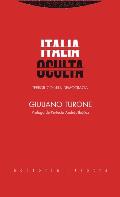 Giuliano Turone - Italia oculta, E-bok