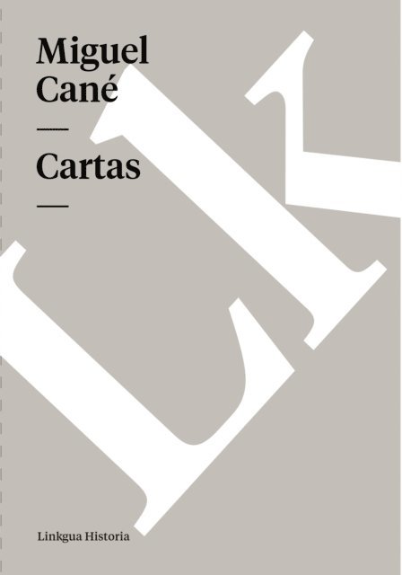 Miguel Cane - Cartas, E-bok