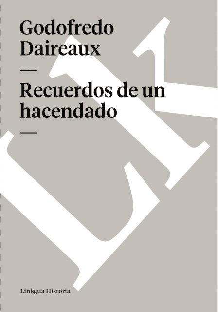 Godofredo Daireaux - Recuerdos de un hacendado, E-bok. Tillgänglighet: Lägg i varukorg