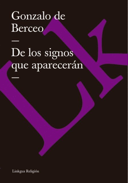 Gonzalo de Berceo - De los signos que aparecerán, E-bok