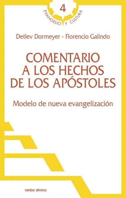 Florencio Galindo, Detlev Dormeyer - Comentario a los Hechos de los Apóstoles, E-bok