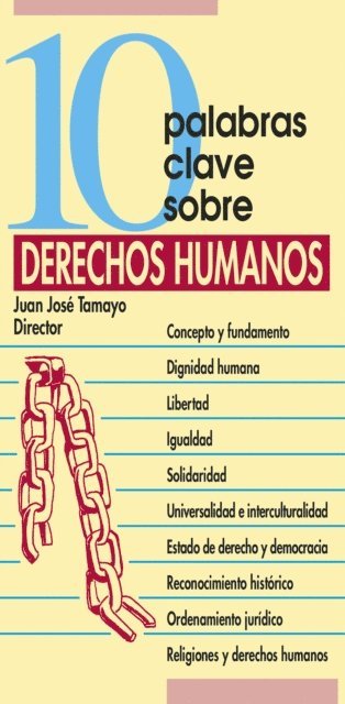 Juan Jose Tamayo Acosta - 10 palabras clave sobre derechos humanos, E-bok