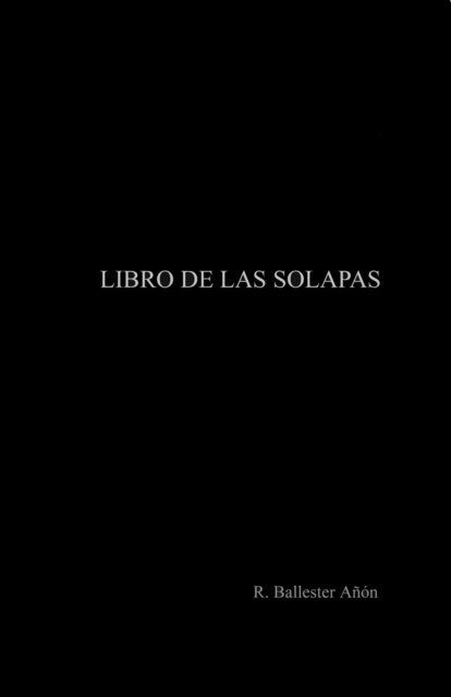 R. Ballester Anon - Libro de las solapas, E-bok