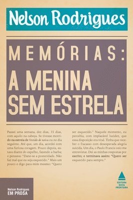 Nelson Rodrigues - Memórias, Häftad