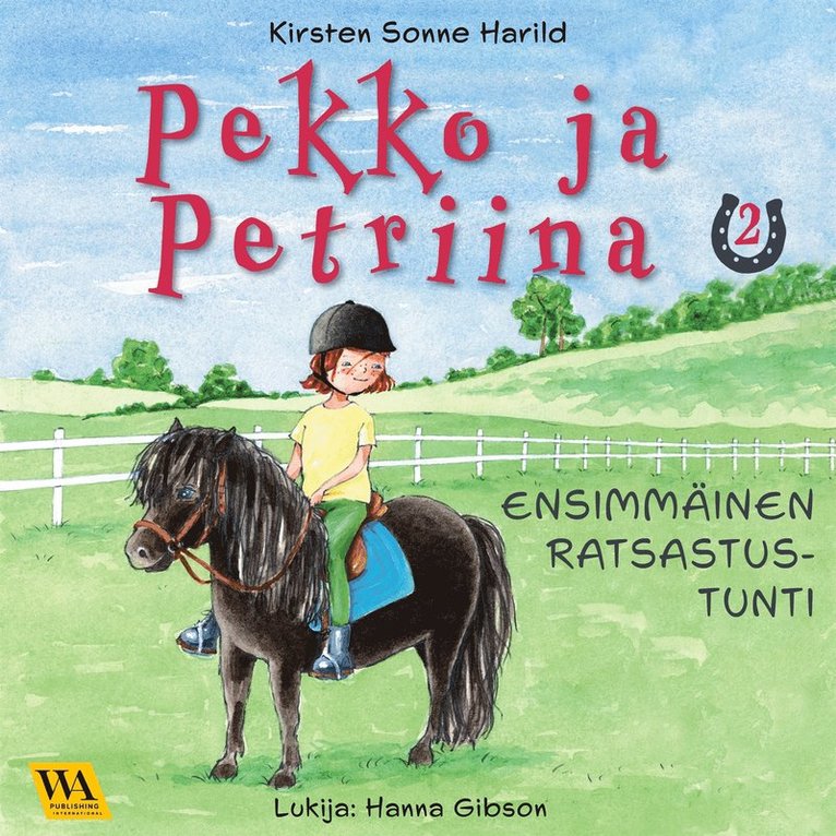 Kirsten Sonne Harild - Pekko ja Petriina 2: Ensimmäinen ratsastustunti, Ljudbok