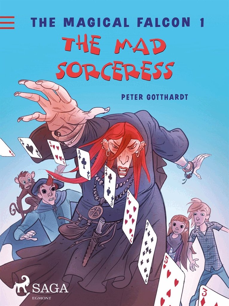 Peter Gotthardt - The Magical Falcon 1 - The Mad Sorceress, E-bok