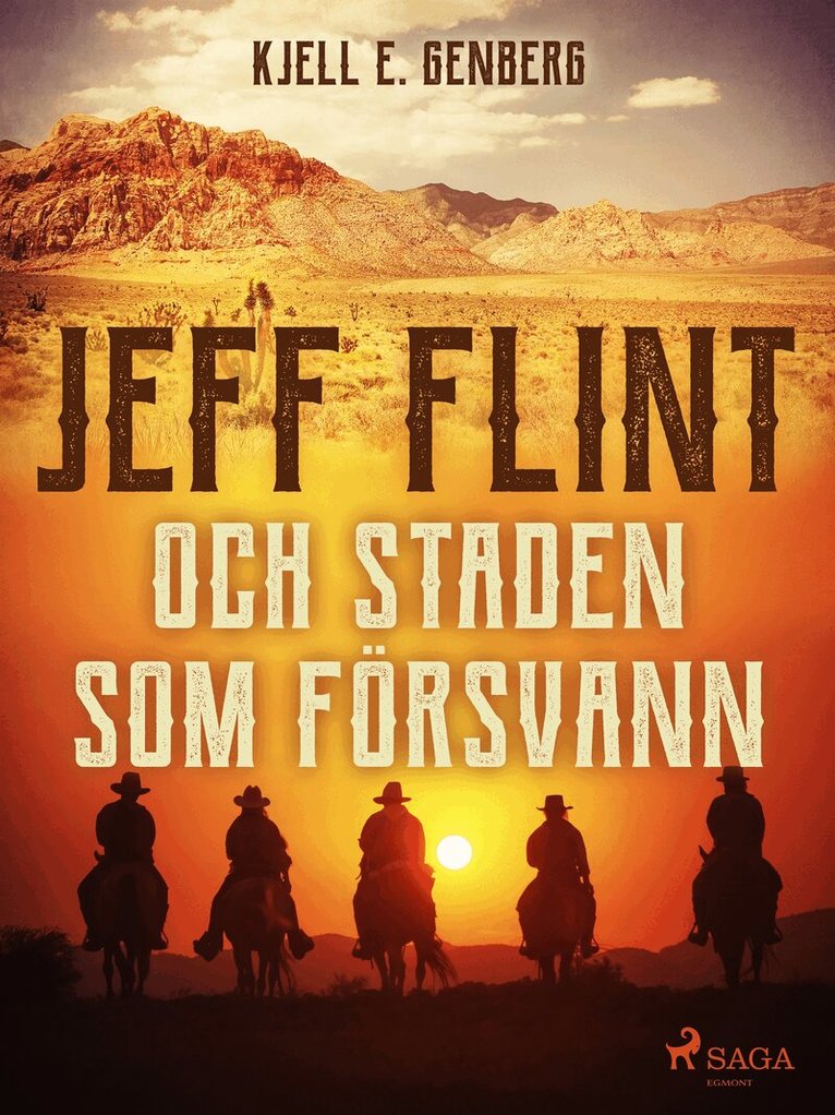 Kjell E. Genberg - Jeff Flint och staden som försvann, E-bok
