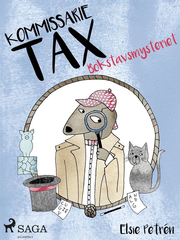 Elsie Petrén - Kommissarie Tax: Bokstavsmysteriet, E-bok