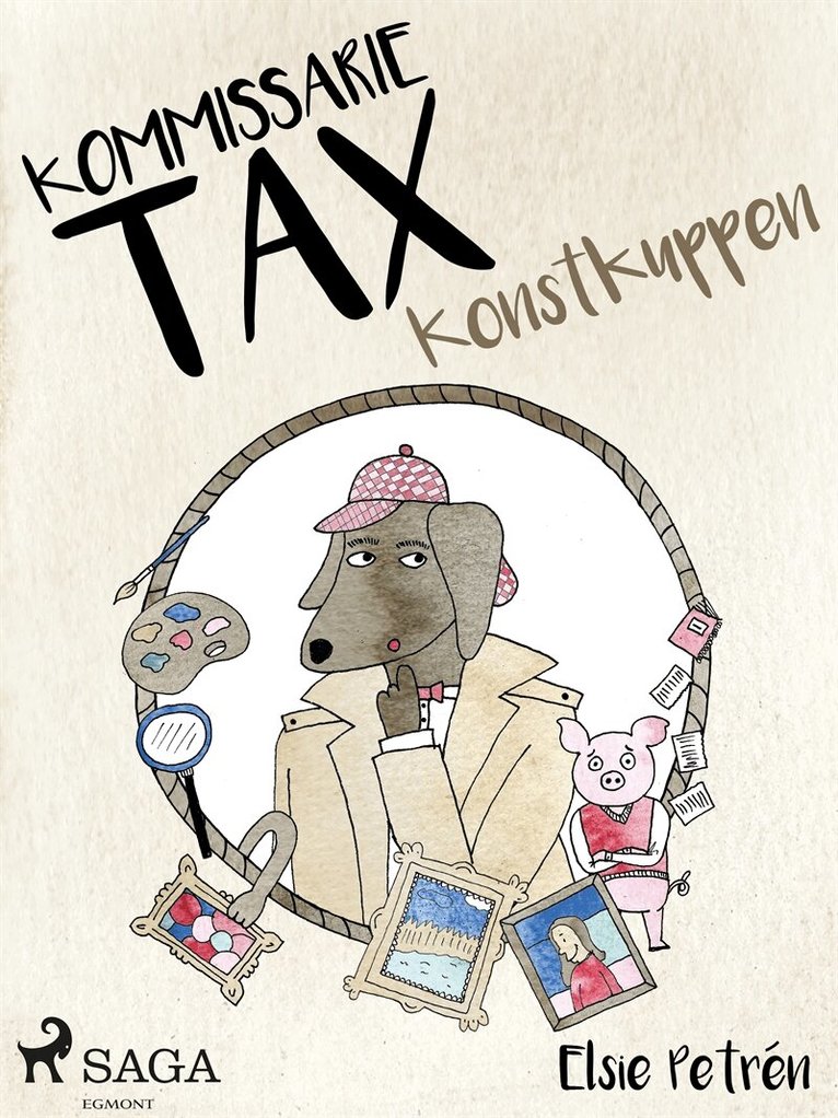 Elsie Petrén - Kommissarie Tax: Konstkuppen, E-bok