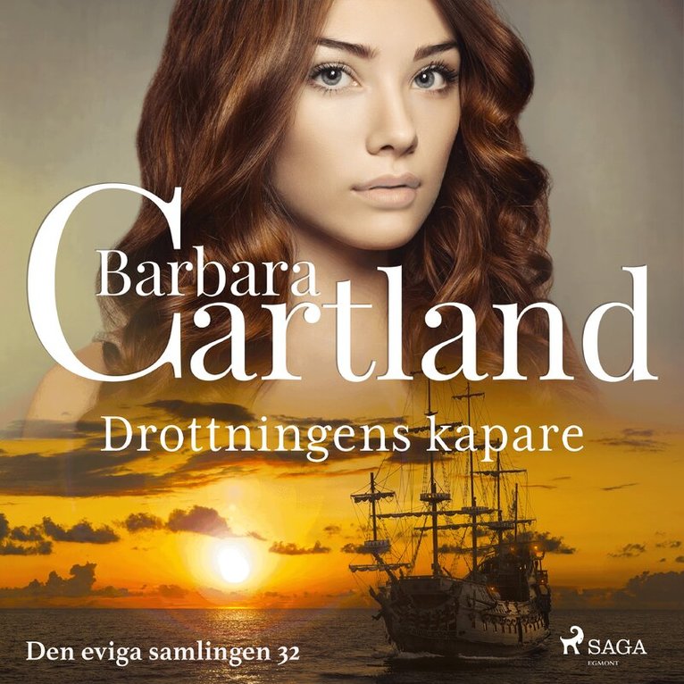 Barbara Cartland - Drottningens kapare, Ljudbok