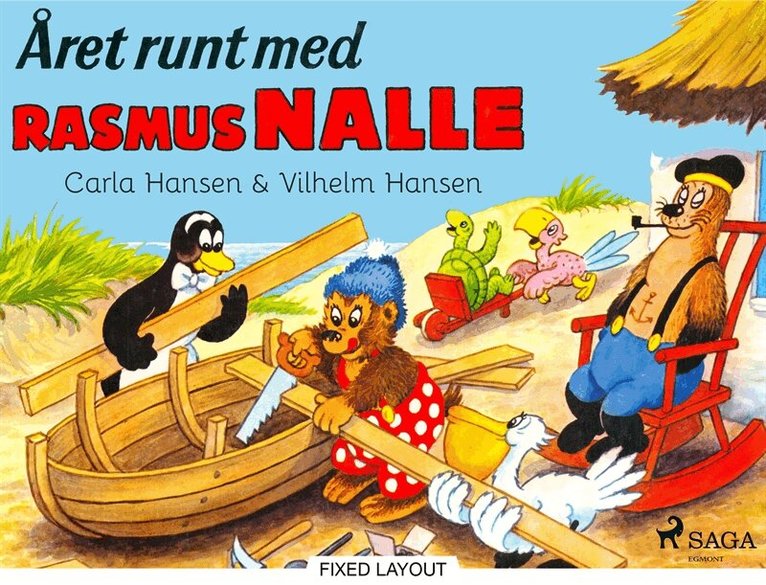 Carla Hansen, Vilhelm Hansen - Året runt med Rasmus Nalle, E-bok