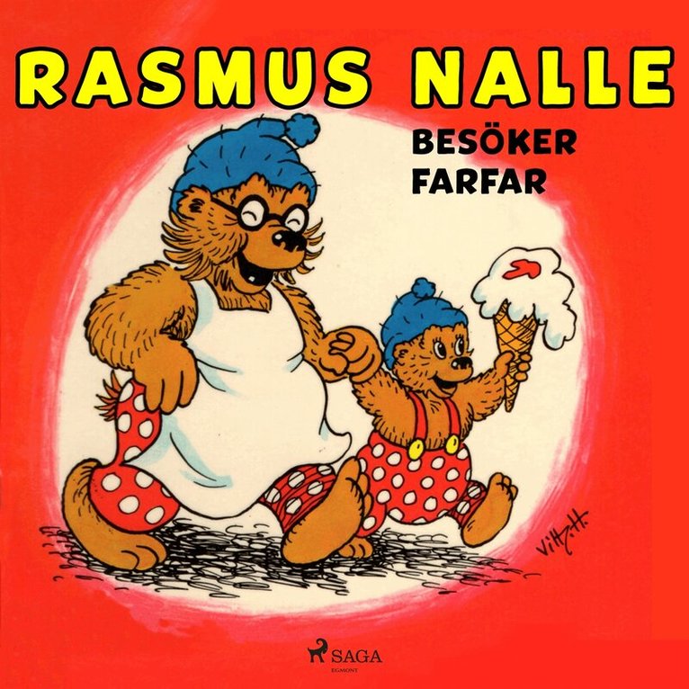 Carla Hansen, Vilhelm Hansen - Rasmus Nalle besöker farfar, E-bok