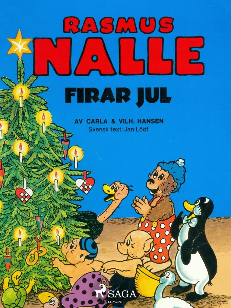 Carla Hansen, Vilhelm Hansen - Rasmus Nalle firar jul, E-bok