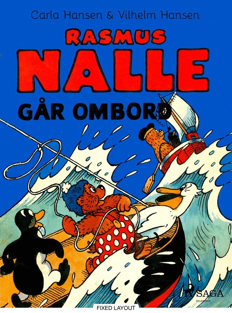 Carla Hansen, Vilhelm Hansen - Rasmus Nalle går ombord, E-bok