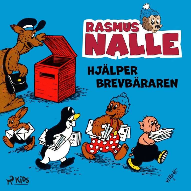 Carla Hansen, Vilhelm Hansen - Rasmus Nalle hjälper brevbäraren, E-bok