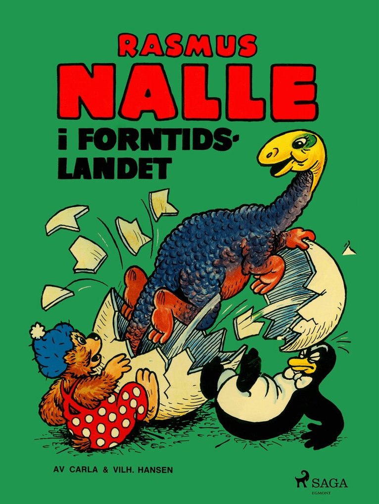 Carla Hansen, Vilhelm Hansen - Rasmus Nalle i forntidslandet, E-bok