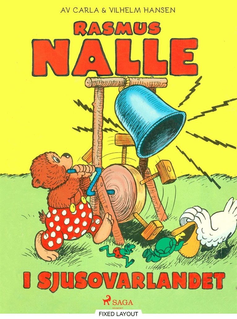 Carla Hansen, Vilhelm Hansen - Rasmus Nalle i sjusovarlandet, E-bok