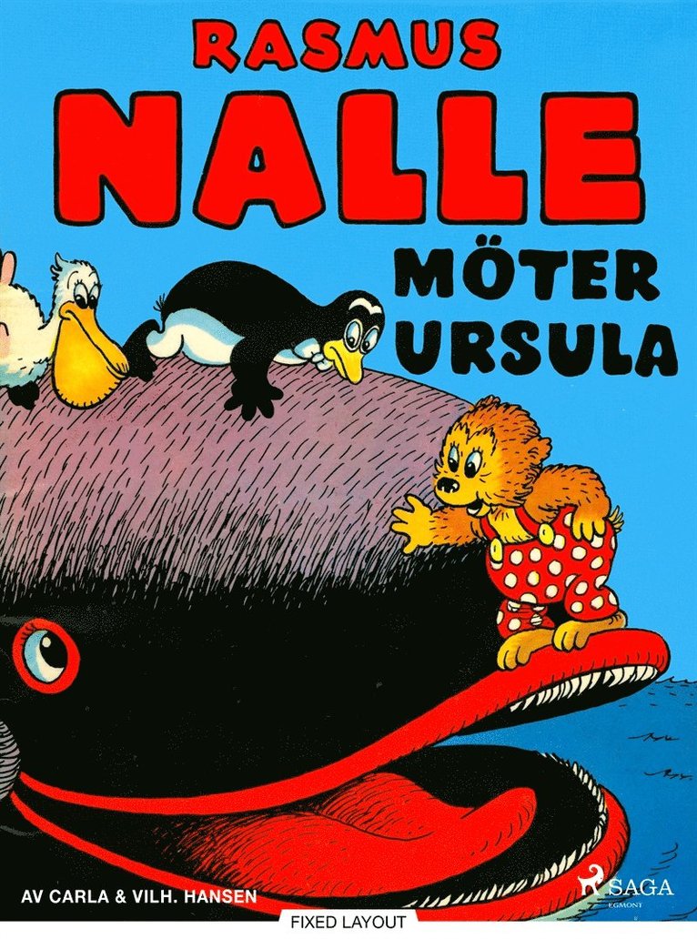 Carla Hansen, Vilhelm Hansen - Rasmus Nalle möter Ursula, E-bok
