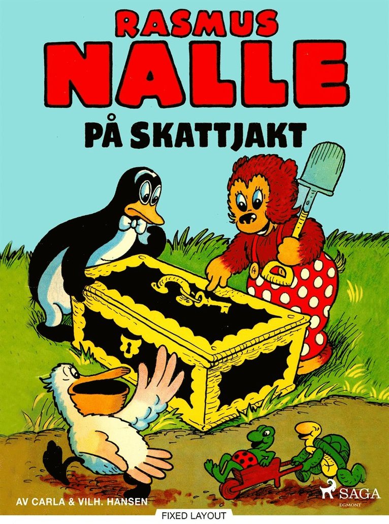 Carla Hansen, Vilhelm Hansen - Rasmus Nalle på skattjakt, E-bok