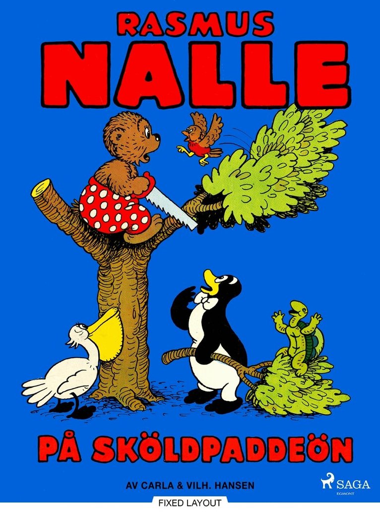 Carla Hansen, Vilhelm Hansen - Rasmus Nalle på Sköldpaddeön, E-bok