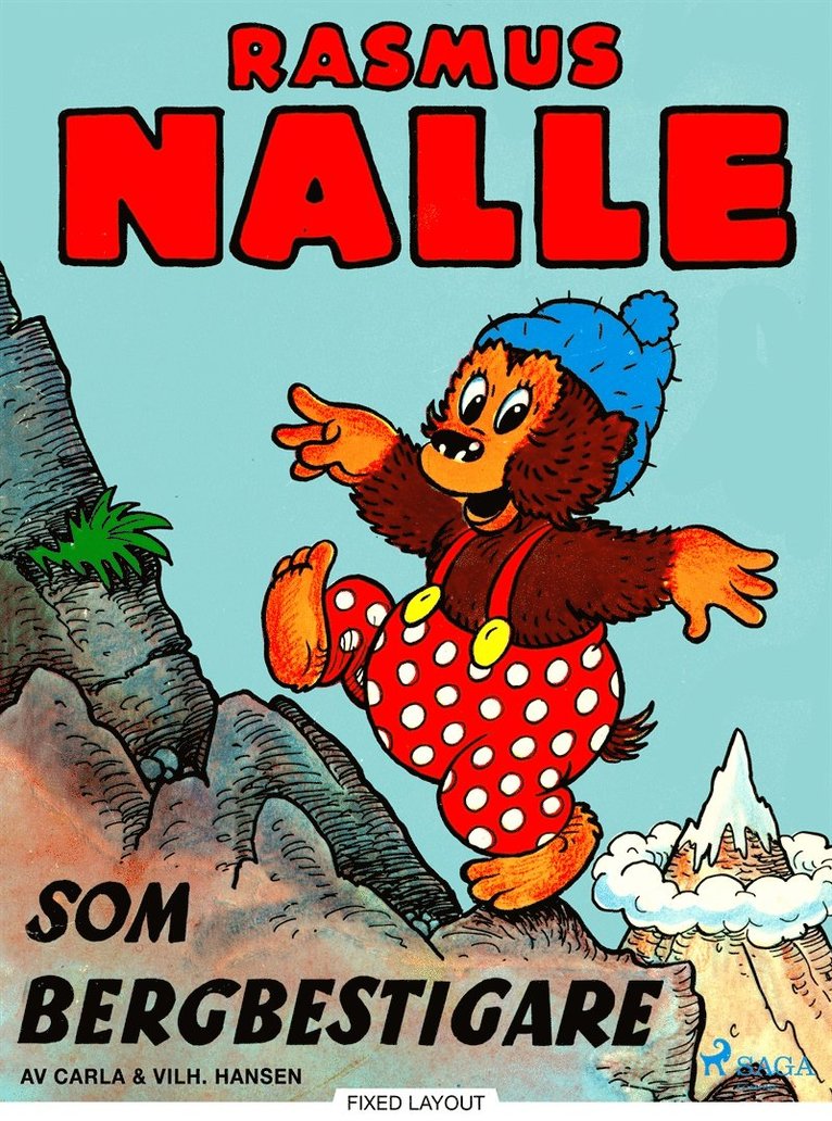 Carla Hansen, Vilhelm Hansen - Rasmus Nalle som bergsbestigare, E-bok