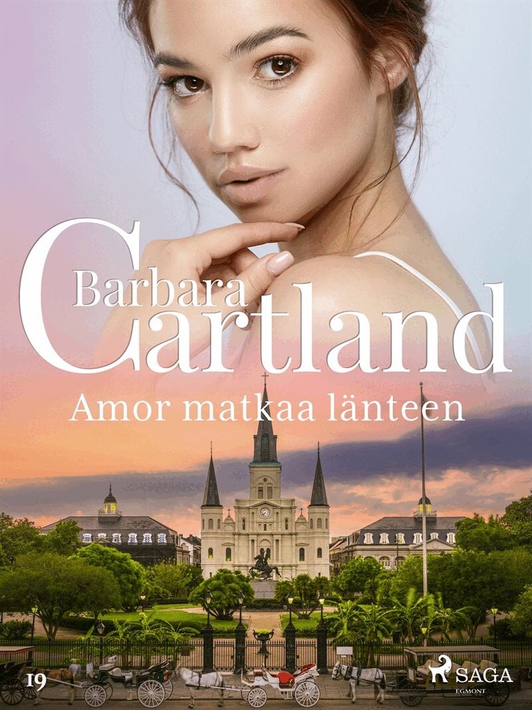Barbara Cartland - Amor matkaa länteen, E-bok