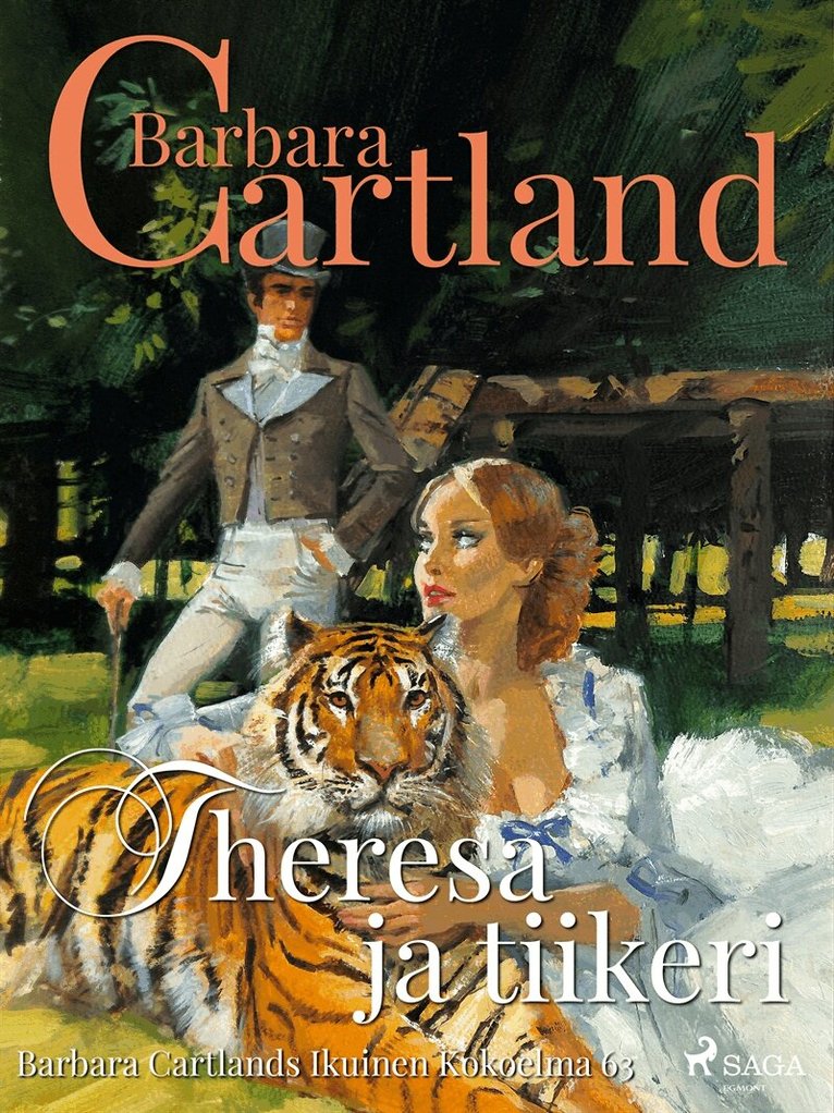 Barbara Cartland - Theresa ja tiikeri, E-bok