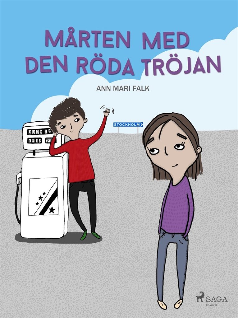 Ann Mari Falk - Mårten med den röda tröjan, E-bok